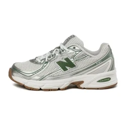 New Balance Sneakers Végétaliens|Chaussures De Running Retro*U740SF2 Grey Matter / Dark Alpine Green / Reflection