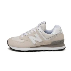 New Balance Sneakers En Cuir|Chaussures De Running Retro*WL574EVW Nimbus Cloud / White