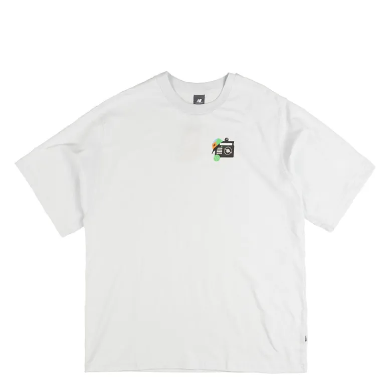 New Balance T-Shirts*x Drake Cereal Clock T-Shirt Ice Blue