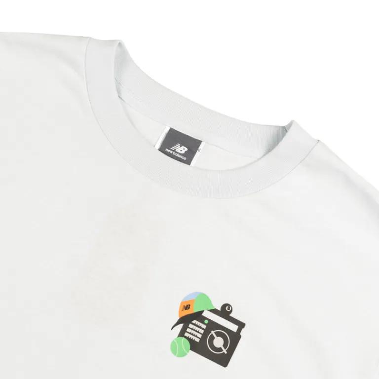 New Balance T-Shirts*x Drake Cereal Clock T-Shirt Ice Blue