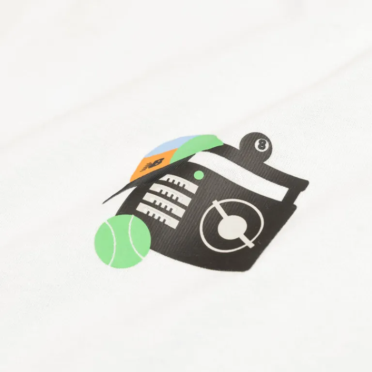 New Balance T-Shirts*x Drake Cereal Clock T-Shirt Ice Blue