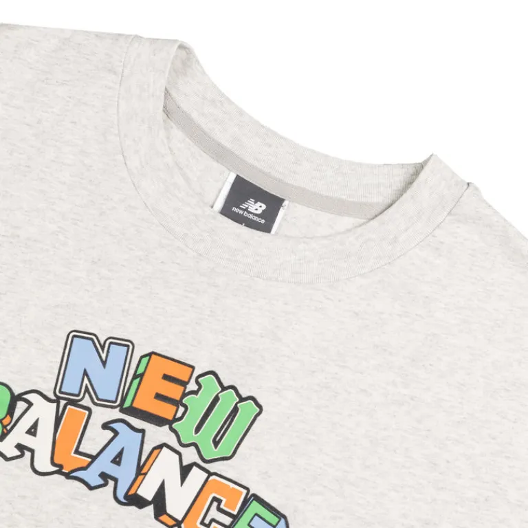 New Balance T-Shirts*x Drake Cereal Multicolor T-Shirt Ash Heather