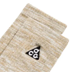 Nike Chaussettes*ACG Everyday Cushioned Crew Socks Light Bone / Volt / Khaki / Black