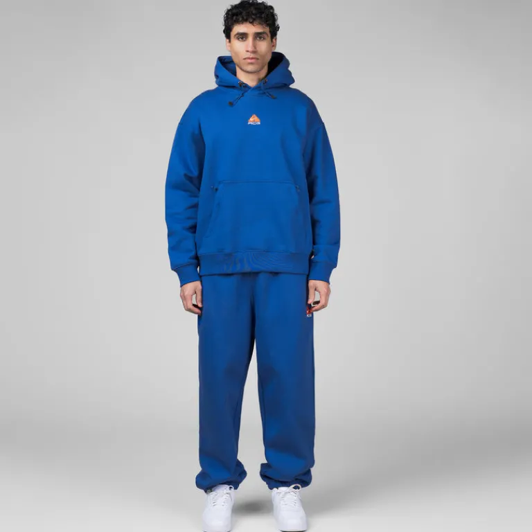 Nike Survêtements*ACG Tuff Fleece Lungs Pants Game Royal / Safety Orange / Summit White