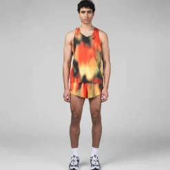 Nike Running|Shorts*AeroSwift Elite Entry Dri-FIT ADV Running Shorts Light Lemon Twist / Light Crimson / Black / Black