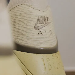 Nike Sneakers En Cuir|Chaussures De Running Retro*Air 180 Light Khaki / Black / Team Gold / Psychic Blue