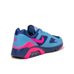 Nike Sneakers En Cuir|Chaussures De Running Retro*Air 180 University Blue / Hyper Pink