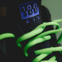 Nike Sneakers En Cuir|Chaussures De Running Retro*Air 180 QS Black / White / Action Green / Persian Violet