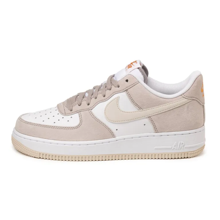 Nike Sneakers En Cuir*Air Force 1 '07 College Grey / Light Orewood Brown / White