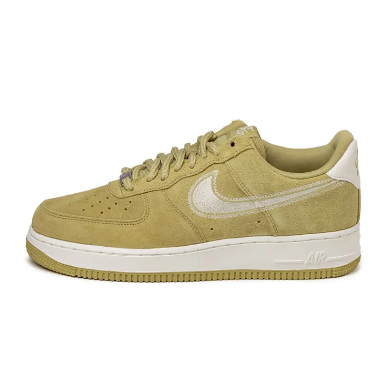 Nike Sneakers En Cuir*Air Force 1 '07 LV8 Buff Gold / Sail
