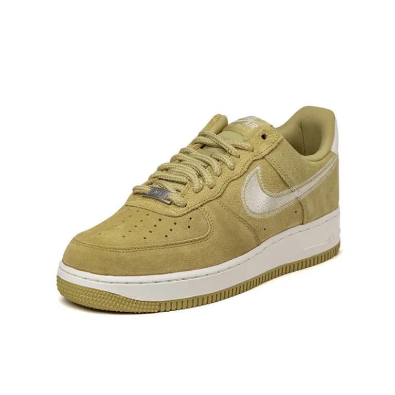 Nike Sneakers En Cuir*Air Force 1 '07 LV8 Buff Gold / Sail