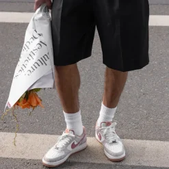 Nike Sneakers En Cuir|Sneakers Blancs*Air Force 1 '07 LV8 Summit White / Canyon Rust / Sail