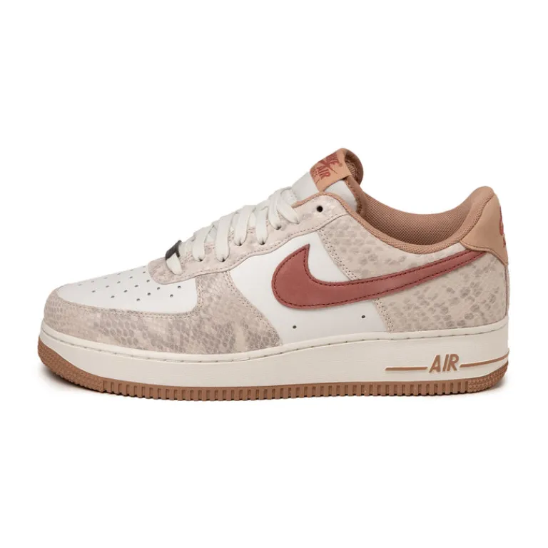 Nike Sneakers En Cuir|Sneakers Blancs*Air Force 1 '07 LV8 Summit White / Canyon Rust / Sail