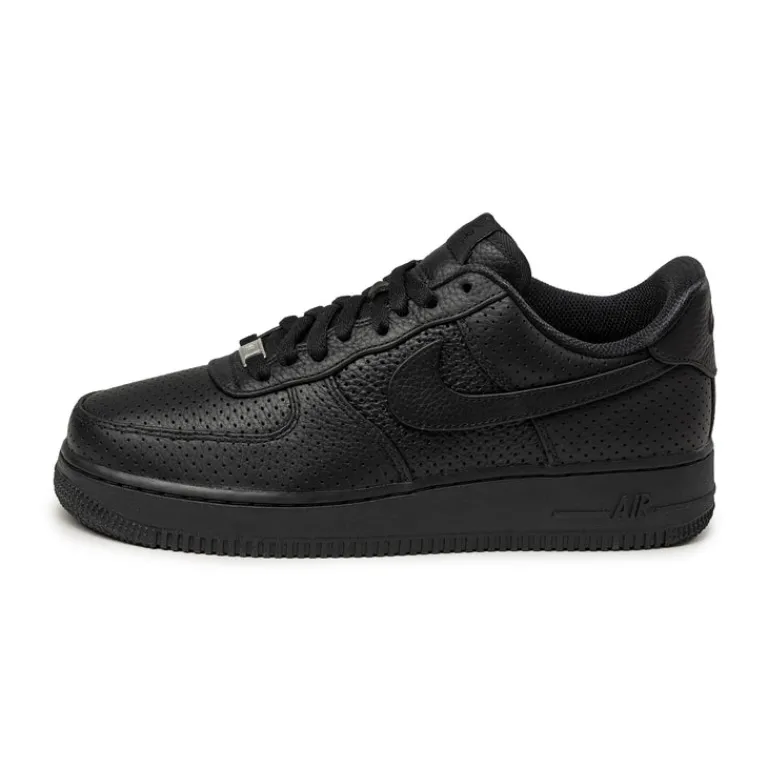 Nike Sneakers En Cuir*Air Force 1 '07 LV8 Black / Black / Game Royal
