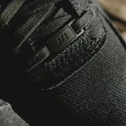 Nike Sneakers Végétaliens*Air Force 1 Low *Canvas* Black / Black