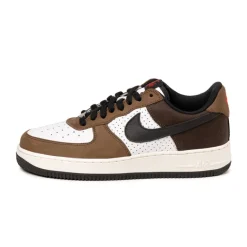 Nike Sneakers En Cuir*Air Force 1 Low Retro White / Black / Bison