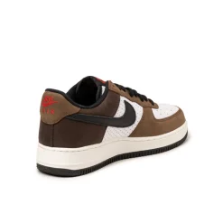 Nike Sneakers En Cuir*Air Force 1 Low Retro White / Black / Bison
