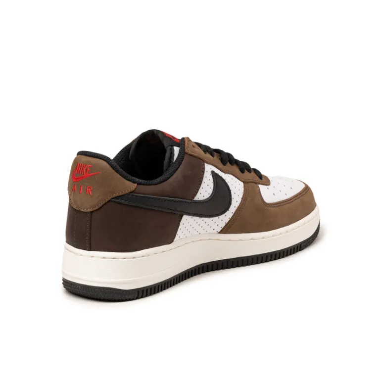 Nike Sneakers En Cuir*Air Force 1 Low Retro White / Black / Bison