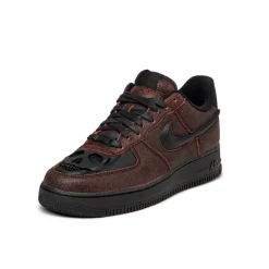 Nike Sneakers En Cuir*Air Force 1 Retro QS *Halloween* Black / Black / Crimson