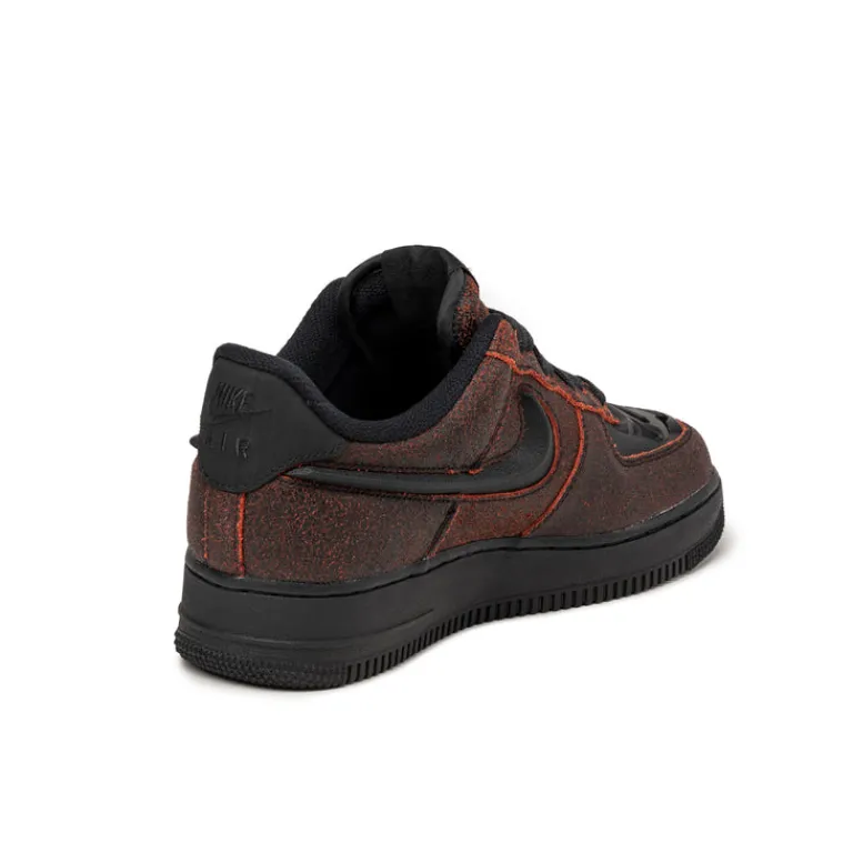 Nike Sneakers En Cuir*Air Force 1 Retro QS *Halloween* Black / Black / Crimson