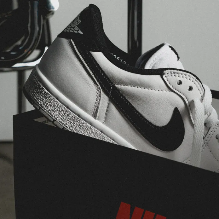 Jordan Sneakers En Cuir|Sneakers Blancs*Nike Air 1 Low 85 White / Black / Neutral Grey