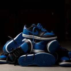 Jordan Sneakers En Cuir*Nike Air 1 Low 85 Black / Varsity Royal / Summit White