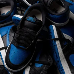 Jordan Sneakers En Cuir*Nike Air 1 Low 85 Black / Varsity Royal / Summit White