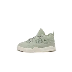 Jordan Sneakers Montantes|Sneakers En Cuir*Nike Air 4 Retro *Abundance* *TD* Seafoam / Sail / Metallic Silver
