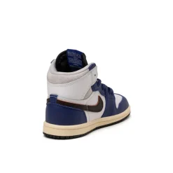 Jordan Sneakers Montantes|Sneakers En Cuir*Nike Air 1 Retro High OG *Rare Air* *PS* White / Black / Neutral Grey / Deep Royal Blue