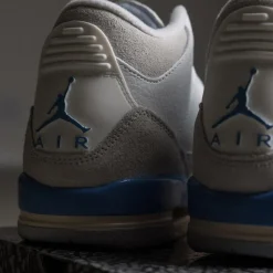Jordan Sneakers Montantes|Sneakers En Cuir*Nike Air 3 Retro *Lucky Shorts* *GS* Summit White / Hdydrogen Blue / Legend Blue