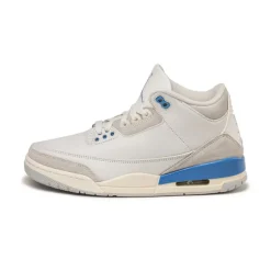 Jordan Sneakers Montantes|Sneakers En Cuir*Nike Air 3 Retro *Lucky Shorts* *GS* Summit White / Hdydrogen Blue / Legend Blue