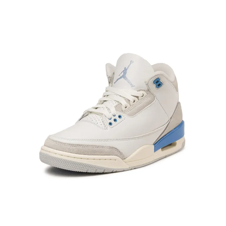 Jordan Sneakers Montantes|Sneakers En Cuir*Nike Air 3 Retro *Lucky Shorts* *GS* Summit White / Hdydrogen Blue / Legend Blue
