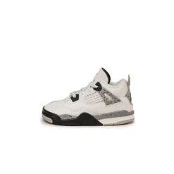Jordan Sneakers Montantes|Sneakers En Cuir*Nike Air 4 Retro *White Cement* *TD* Summit White / Fire Red / Tech Grey / Black