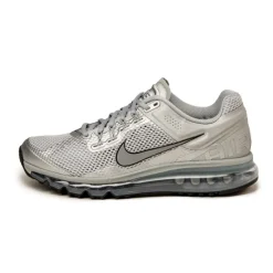 Nike Sneakers Végétaliens|Chaussures De Running Retro*Air Max 2013 Metallic Silver / Metallic Silver / Black