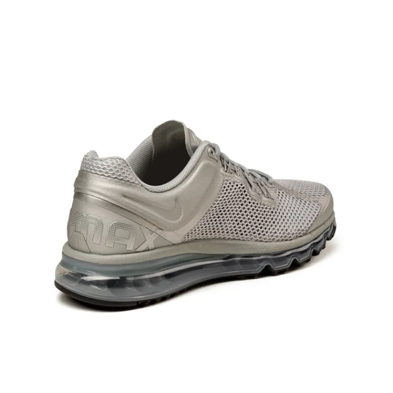 Nike Sneakers Végétaliens|Chaussures De Running Retro*Air Max 2013 Metallic Silver / Metallic Silver / Black