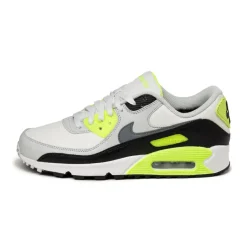 Nike Sneakers Imperméables|Sneakers En Cuir*Air Max 90 *GTX* Summit White / Cool Grey / Volt / Black