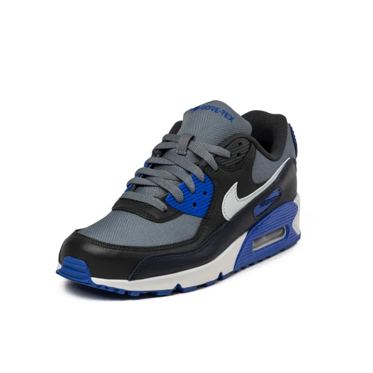 Nike Sneakers Imperméables|Sneakers En Cuir*Air Max 90 *GTX* Cool Grey / Pure Platinum / Anthracite