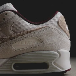 Nike Sneakers En Cuir|Chaussures De Running Retro*Air Max 90 PRM Phantom / Phantom / Light Bone