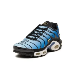 Nike Sneakers Végétaliens|Chaussures De Running Retro*Air Max Plus Black / Chamois / Sky Blue / Hypr Blue