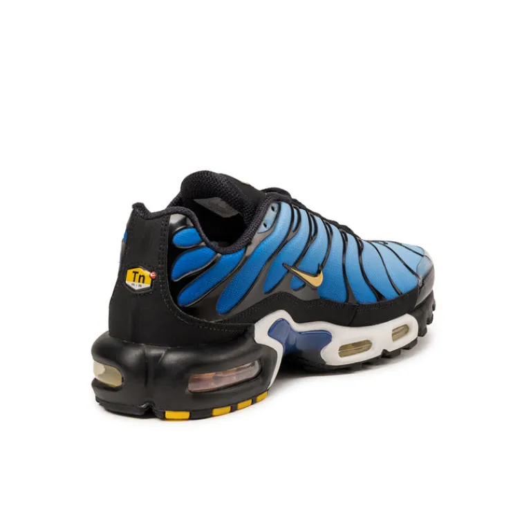 Nike Sneakers Végétaliens|Chaussures De Running Retro*Air Max Plus Black / Chamois / Sky Blue / Hypr Blue