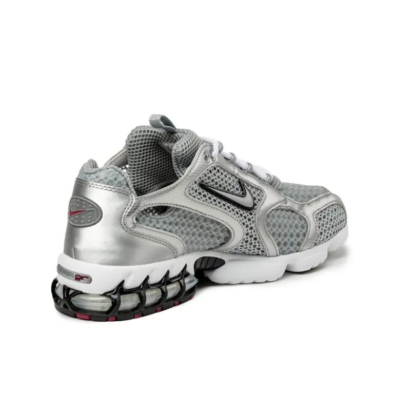 Nike Sneakers En Cuir*Air Zoom Spiridon Cage 2 Light Smoke Grey / Metallic Silver