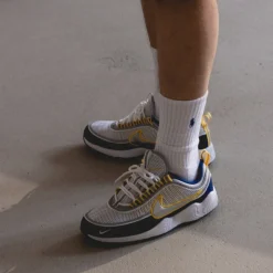 Nike Sneakers Végétaliens|Sneakers Blancs*Air Zoom Spiridon SP White / Metallic Silver / Deep Royal Blue / White