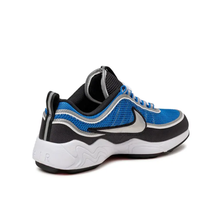 Nike Sneakers Végétaliens|Chaussures De Running Retro*Air Zoom Spiridon SP *Signal Blue* Signal Blue / Metallic Luster / Black / White