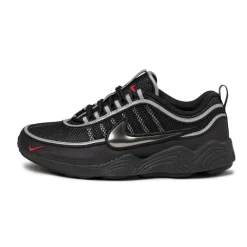 Nike Sneakers Végétaliens|Chaussures De Running Retro*Air Zoom Spiridon SP Black / Black / Metallic Silver / Sport Red