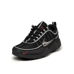 Nike Sneakers Végétaliens|Chaussures De Running Retro*Air Zoom Spiridon SP Black / Black / Metallic Silver / Sport Red