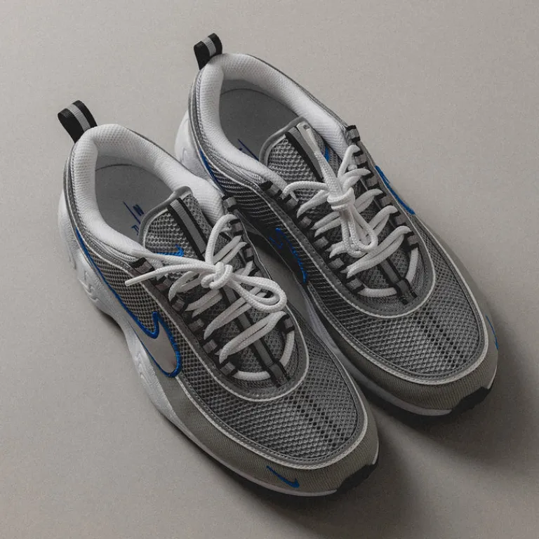 Nike Sneakers Végétaliens|Chaussures De Running Retro*Air Zoom Spiridon SP Metallic Silver / Metallic Silver / White