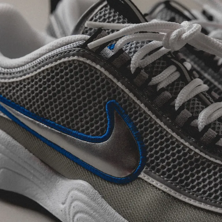 Nike Sneakers Végétaliens|Chaussures De Running Retro*Air Zoom Spiridon SP Metallic Silver / Metallic Silver / White
