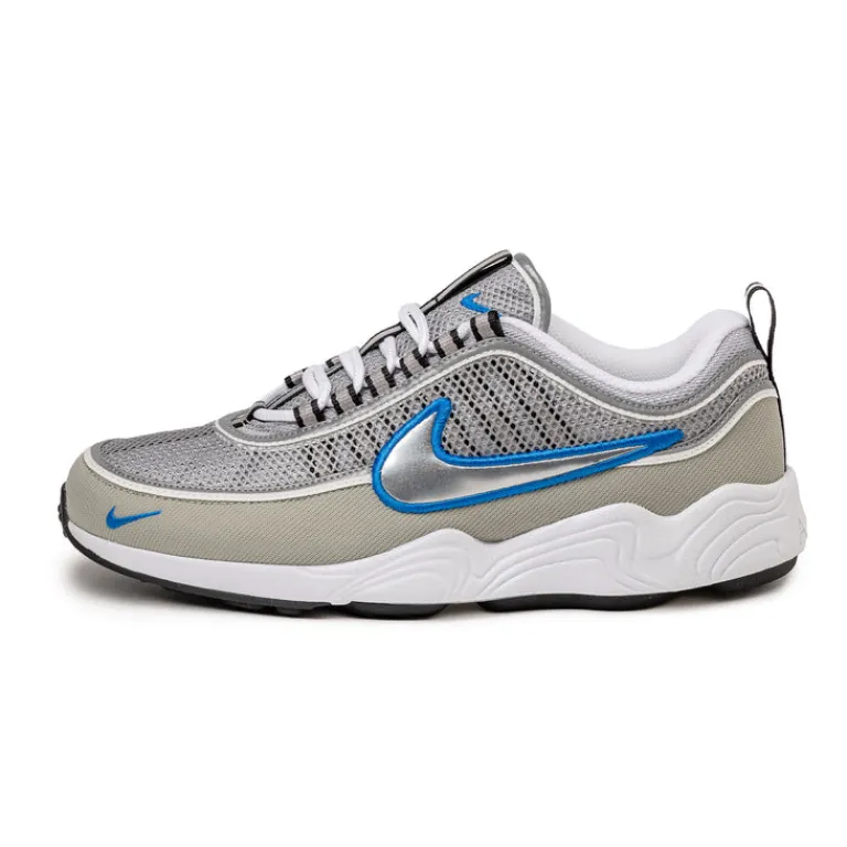 Nike Sneakers Végétaliens|Chaussures De Running Retro*Air Zoom Spiridon SP Metallic Silver / Metallic Silver / White