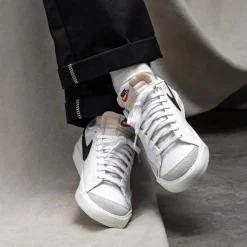 Nike Sneakers En Cuir|Sneakers Blancs*Blazer Low VNTG '77 White / Black / Sail
