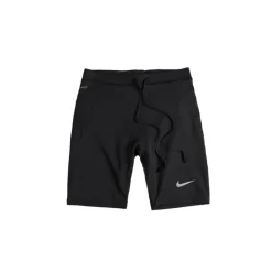 Nike Running|Shorts*Dri-FIT Brief-Lined Running 1/2-Length Tights Black / Reflective Silver
